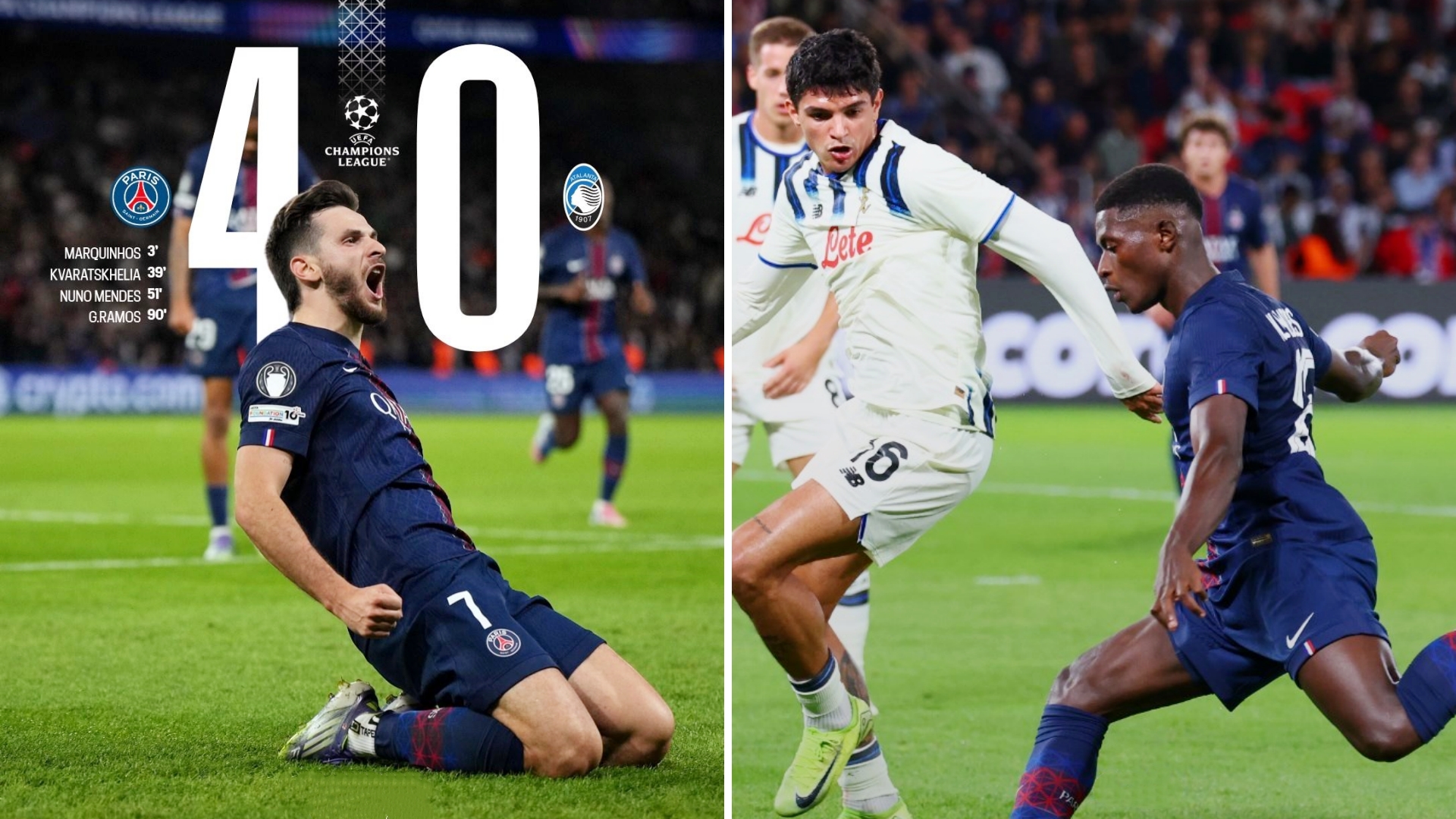 关于巴黎大胜意大利球队,迎来欧冠关键胜利的信息 关于巴黎大胜意大利球队,迎来欧冠关键胜利的信息